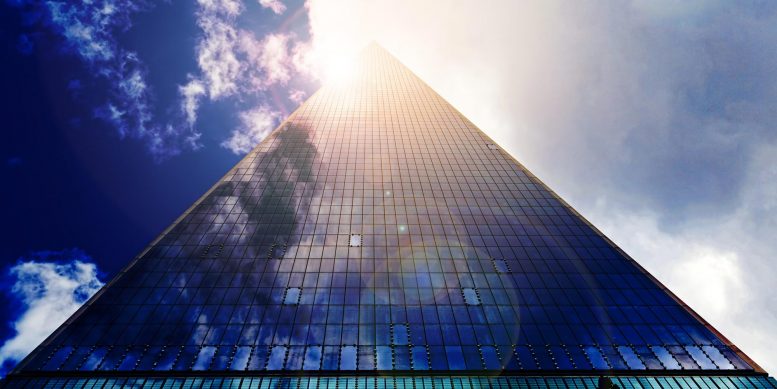 Glass Skyscraper Solar Windows Concept