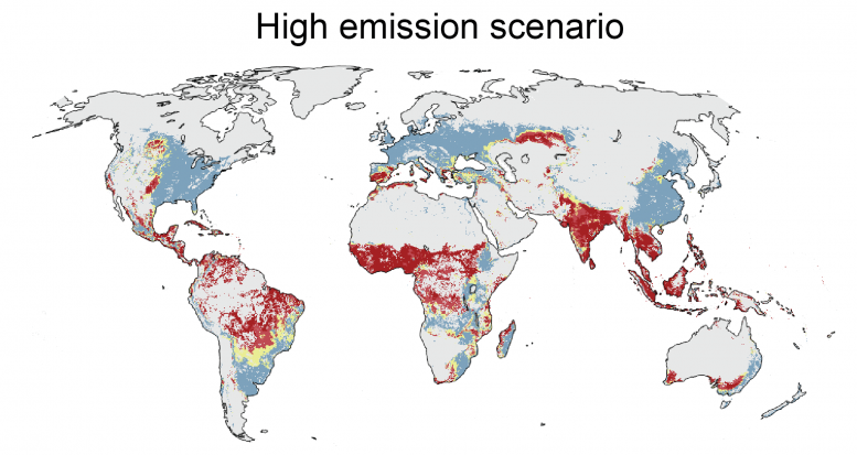Global Food Production High Emissions Scenario