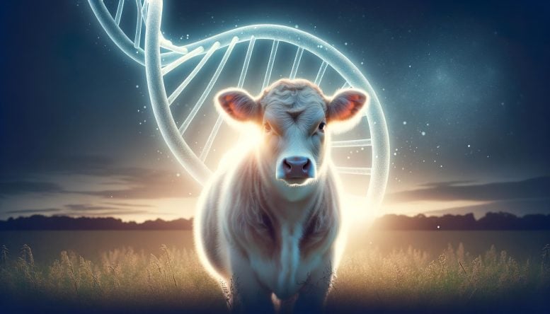 Glowing Cow DNA
