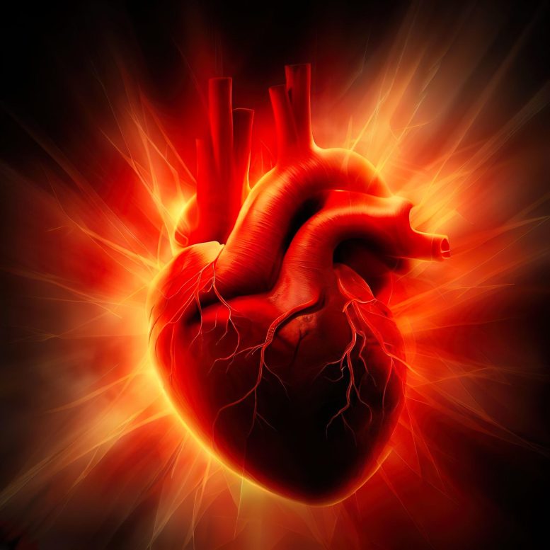 Glowing Heart Attack