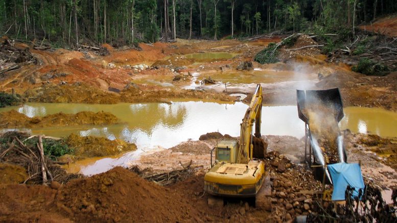 Gold Mining Peruvian Amazon