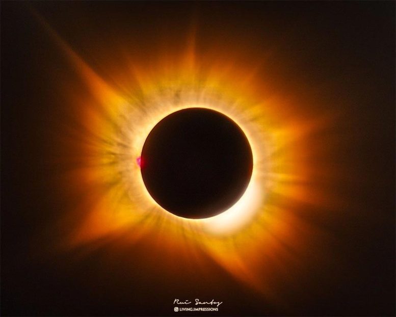 Golden Corona Eclipse