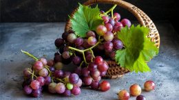 Grapes in Bowl