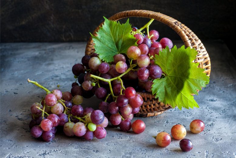 Grapes in Bowl