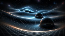 Gravitational Waves Dark Matter Astrophysics Illustration
