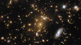 Gravitationally Lensed Galaxy Cluster