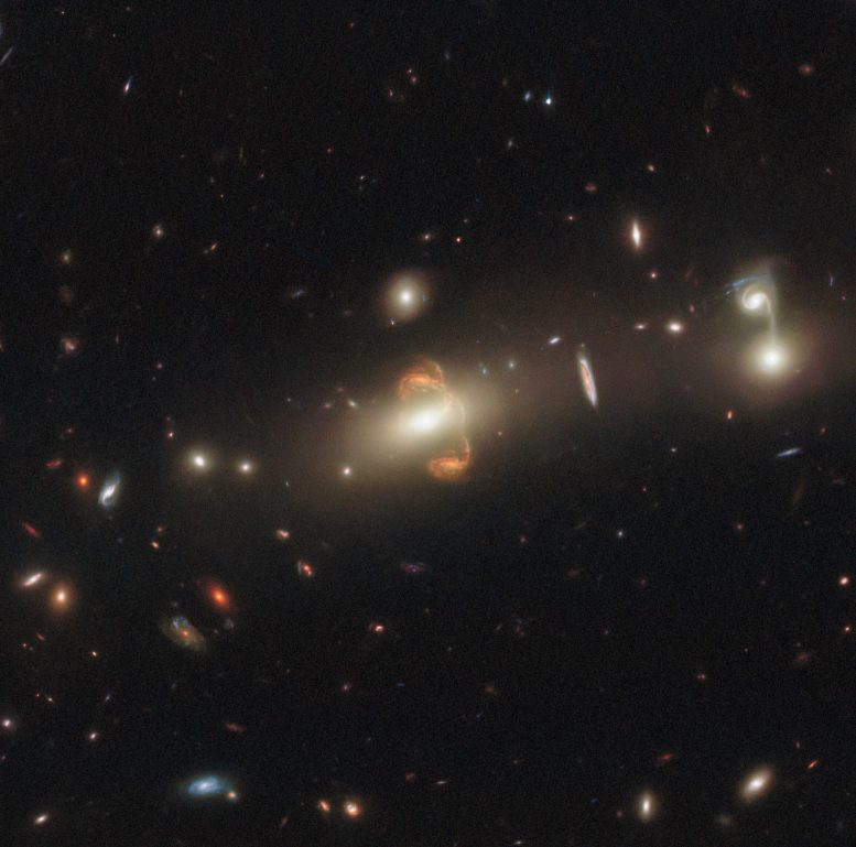 Gravitationally Lensed Galaxy SGAS J143845+145407