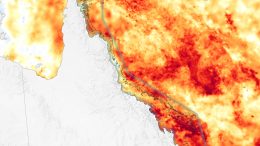 Great Barrier Reef Heat Stress March 2024