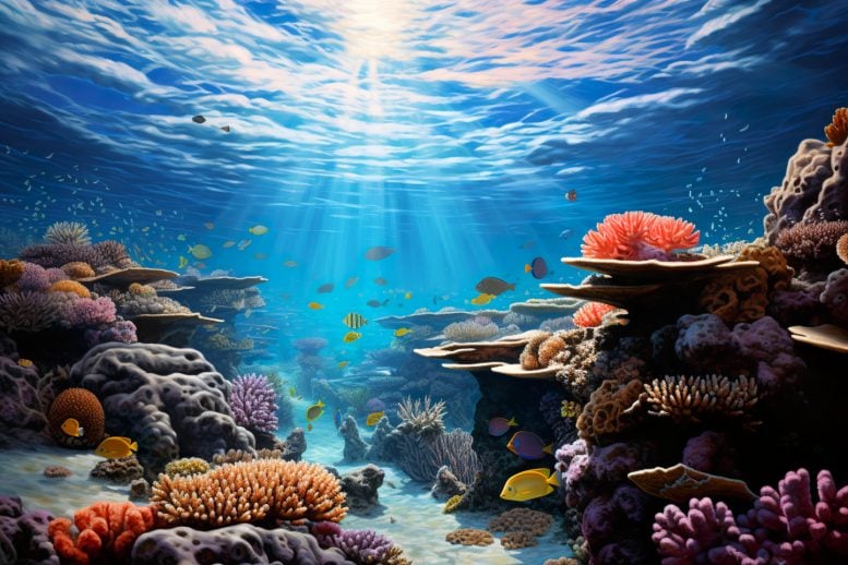 Great Barrier Reef Illustration