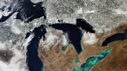 Great Lakes From Space