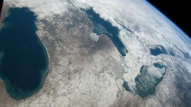 Great Lakes From Space 2022 Crop