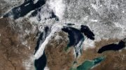 Great Lakes Ice Cover February 2024