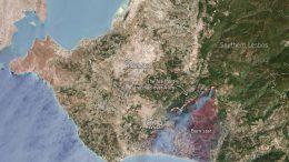 Greece Battles Wildfires on Lesbos Island
