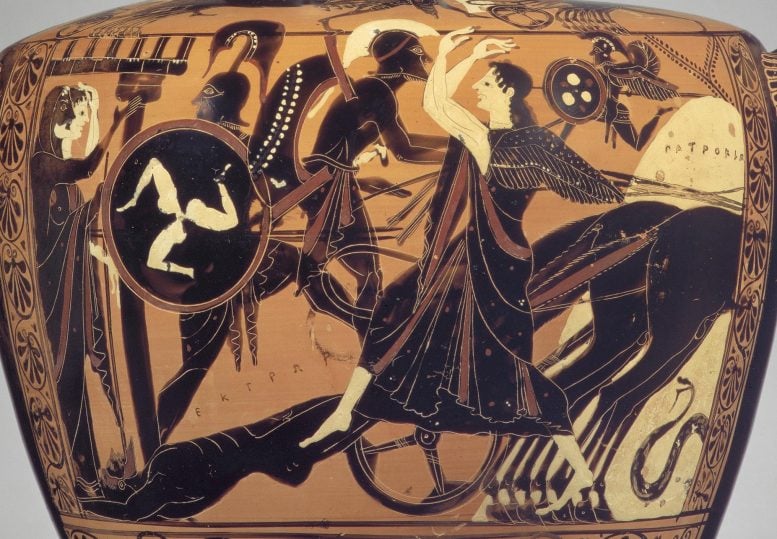 Greek Vase From Ancient Athens