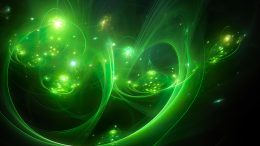 Green Glow Abstract Longevity