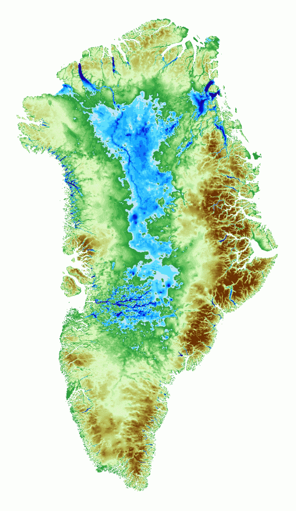 Greenland Ice Loss Animation