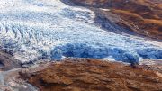 Greenlandic Ice Cap Melting Glacier