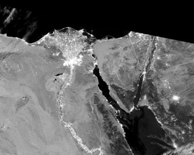 Gulf of Suez Night February 1 2021