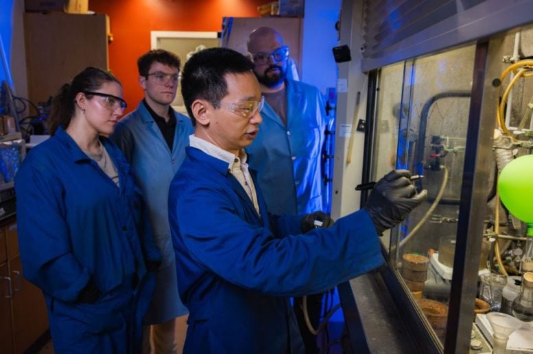 Guoliang Liu, Connor Thompson, Abby Civrello, and Adrian DiMarco Analyze Experiment