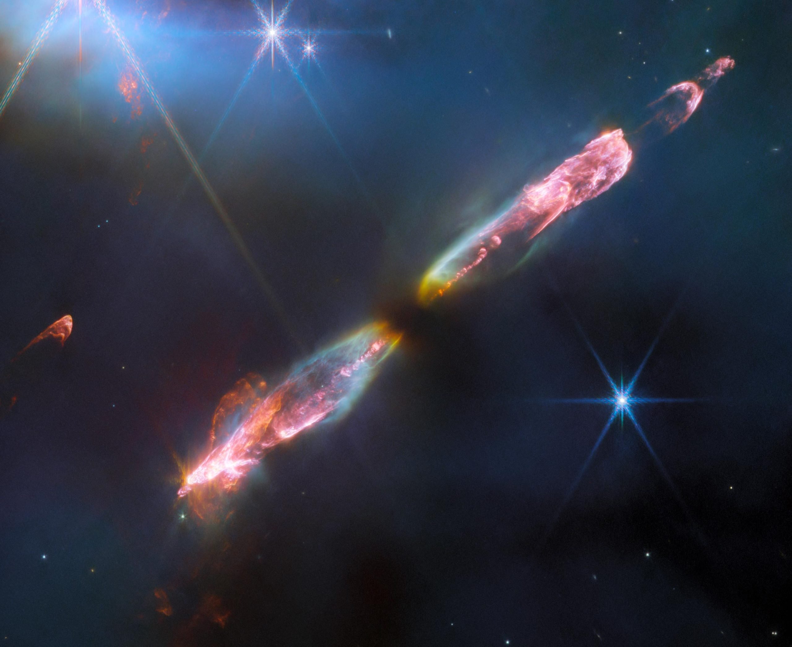 Nadzvukový výstup z novonarodenej hviezdy