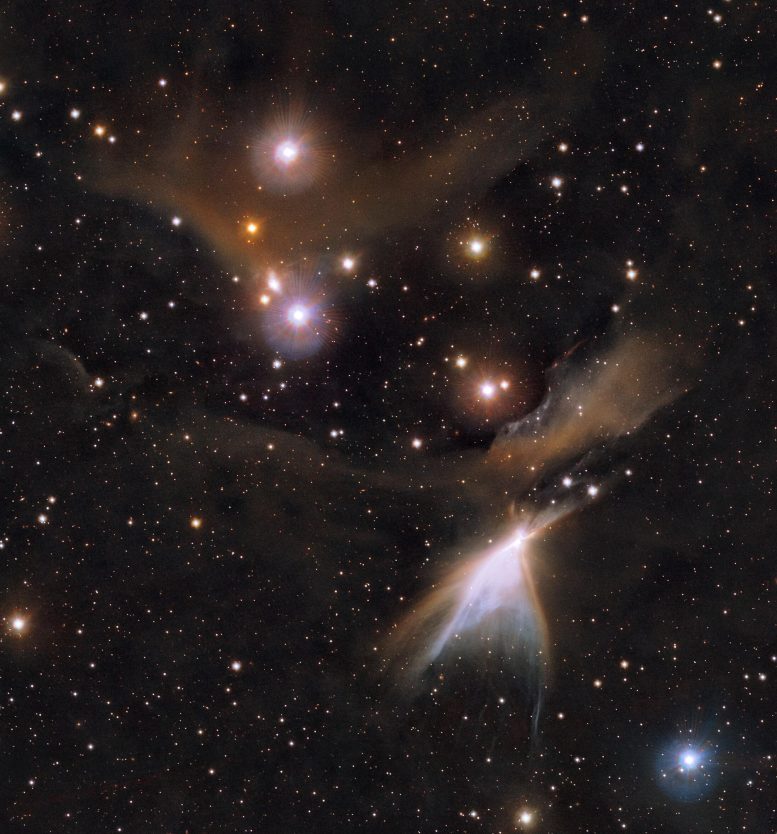 HH 909 A Object in Chamaeleon Infrared
