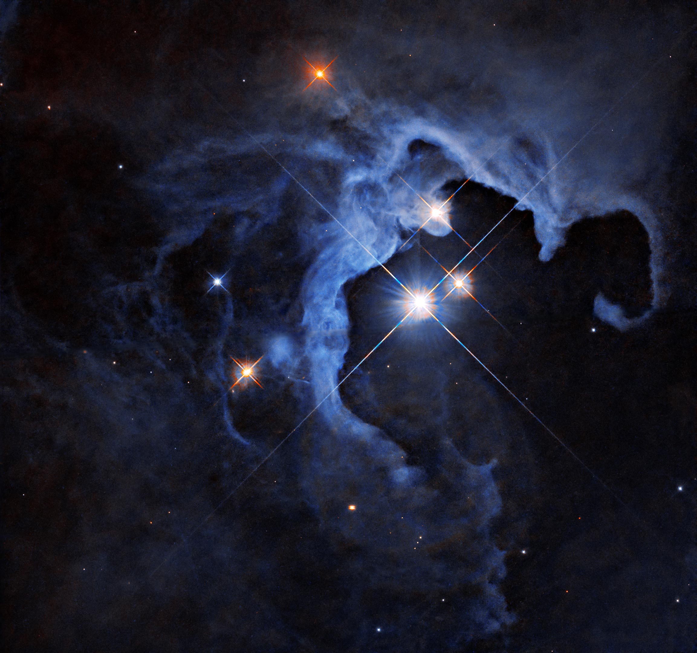 Hubble captures the birth of a sun-like star