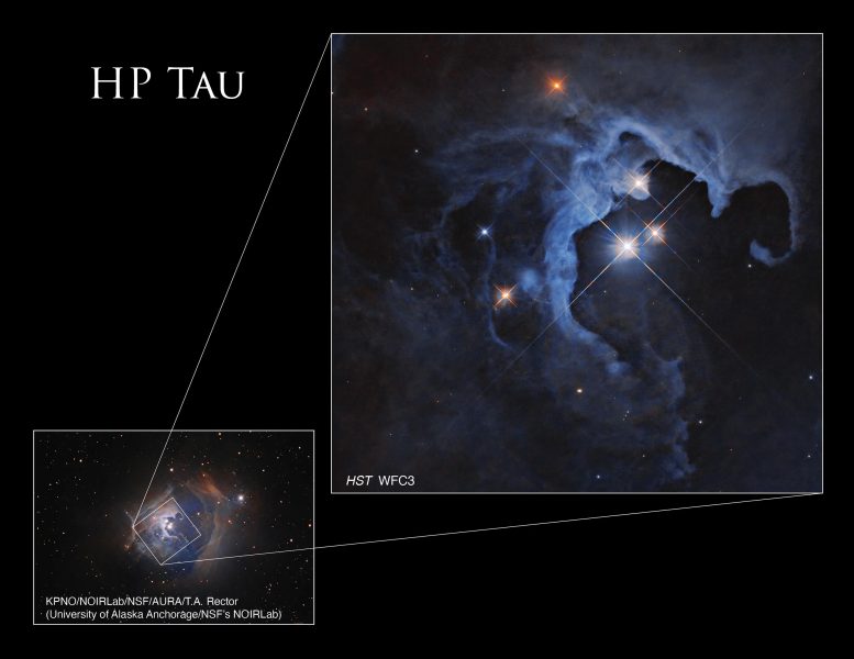 HP Tao Hubble-ruimtetelescoop
