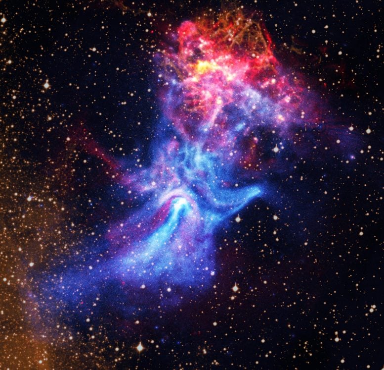 Hand in Hand NASA Image