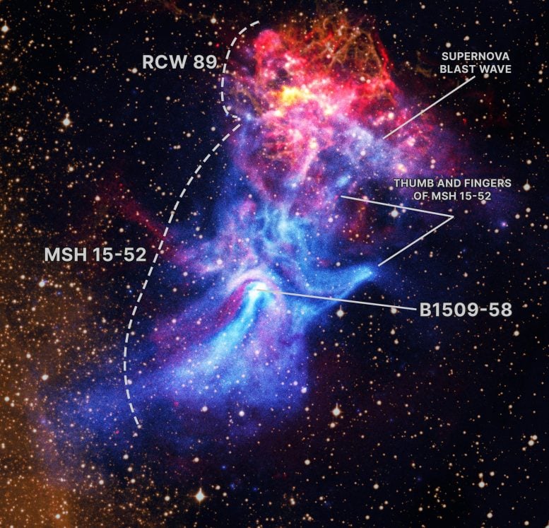 "Tangan Tuhan" Cosmic bahkan menjadi lebih aneh 1 Handsotation gambar NASA