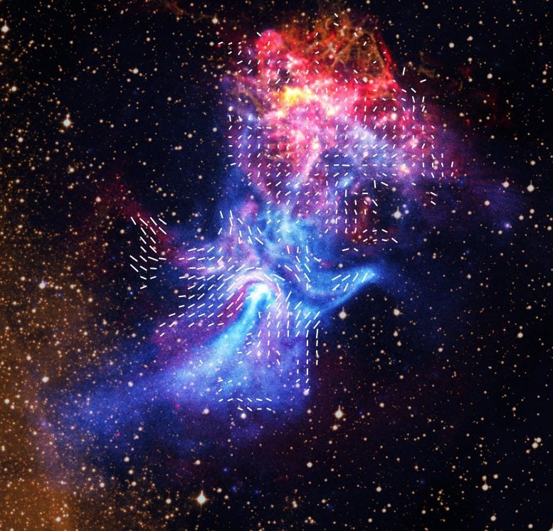 "Tangan Tuhan" Cosmic bahkan menjadi lebih aneh 2 Vektor gambar tangan tangan NASA