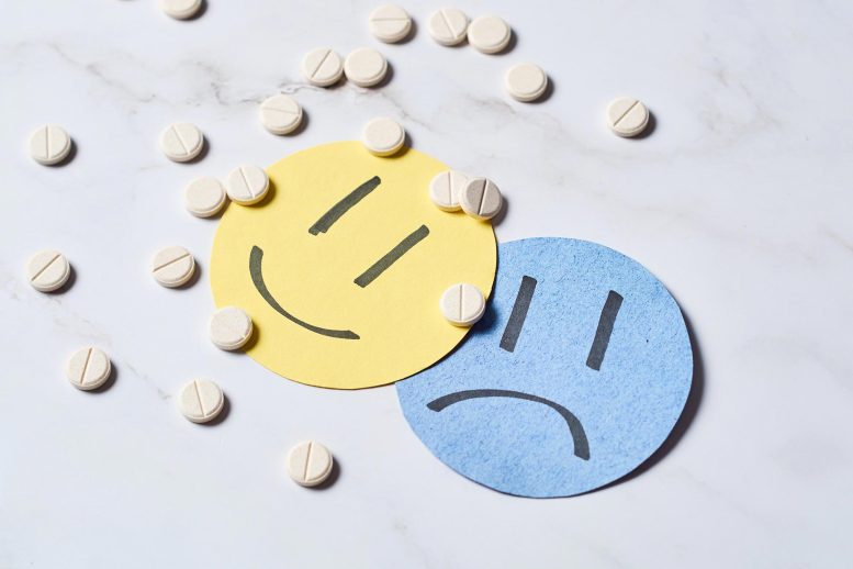 Happy Sad Pills Antidepressant Medication