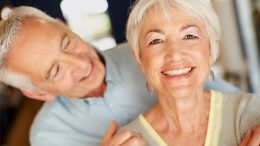 Happy Senior Couple Healthy Longevity Concept