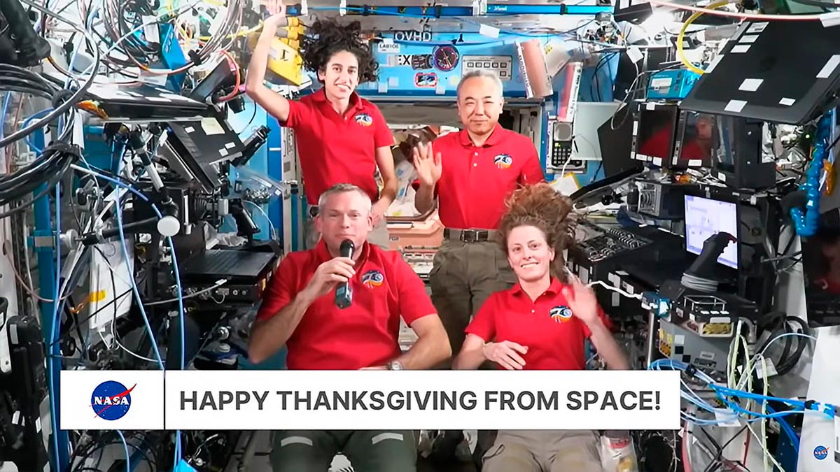 Happy Thanksgiving From Space!