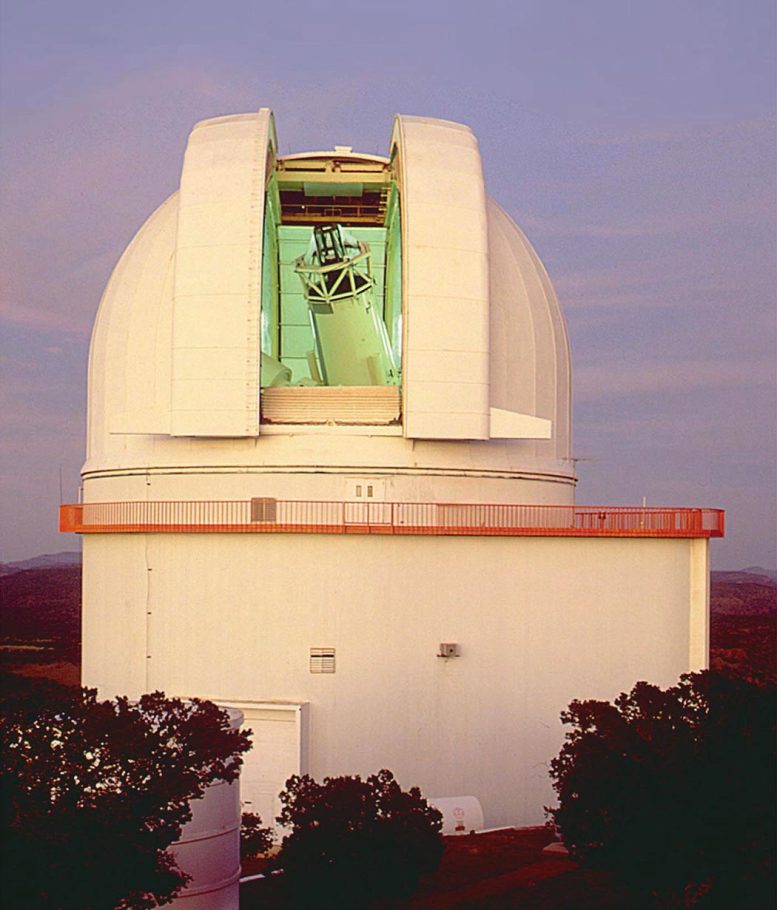 Telescopio Harlan c.  fabbro