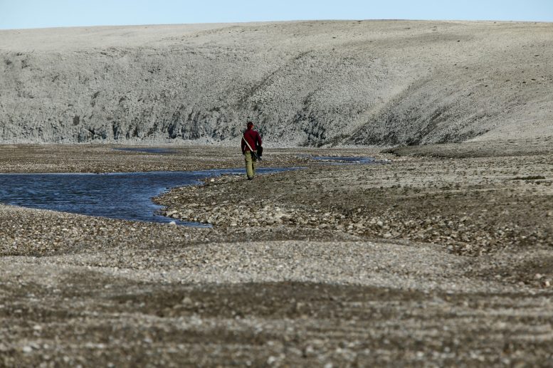 Haughton Crater Landscape View