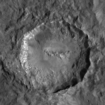 Haulani Crater on Ceres