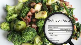 Healthy Eating Nutrition Facts Concept