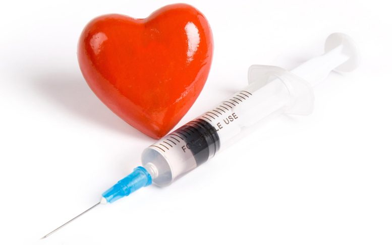 Heart Vaccine Syringe