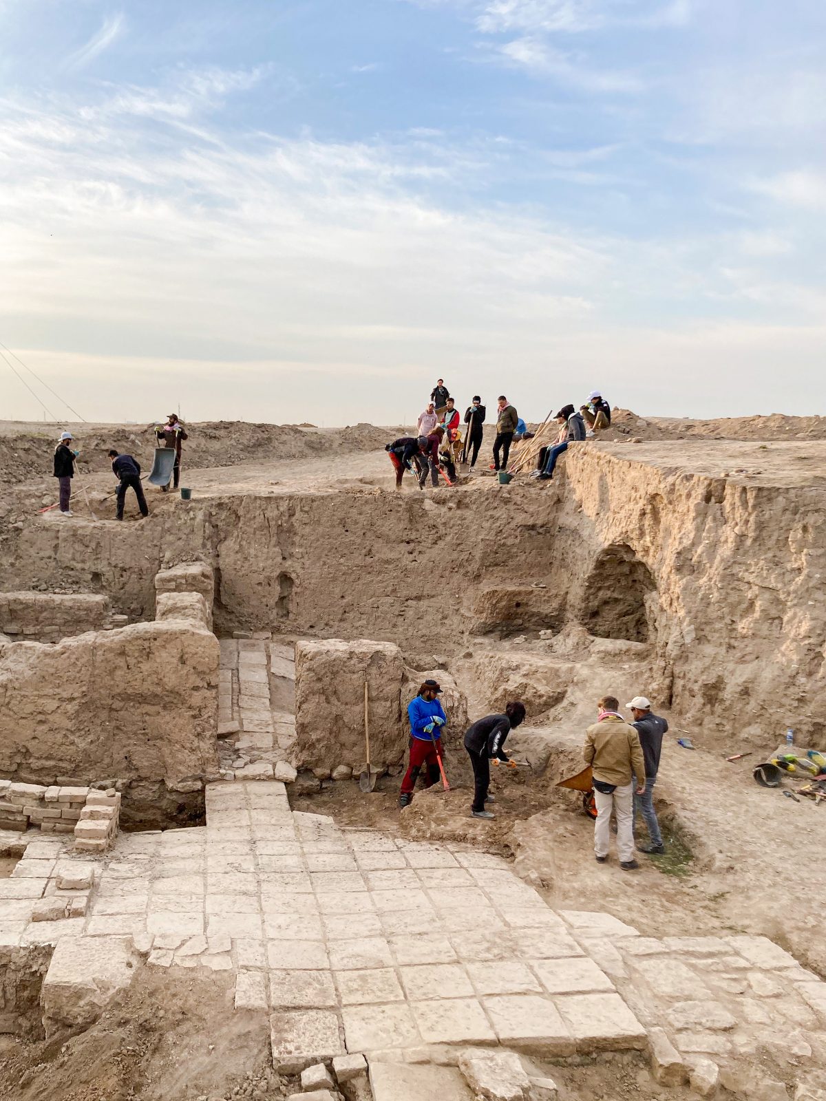 12-Ton Monument of Assyrian Deities Found Beneath Ancient Palace in Iraq