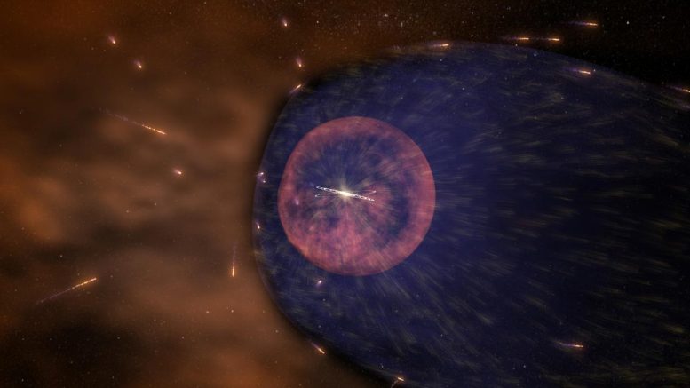 Heliosphere Blocks Cosmic Rays
