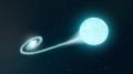 Helium Rich Material Companion Star Accreting White Dwarf