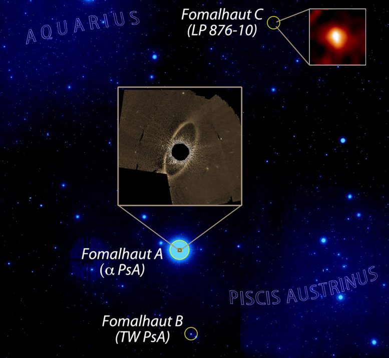 Herschel Discovers Comet Belt around Fomalhaut C