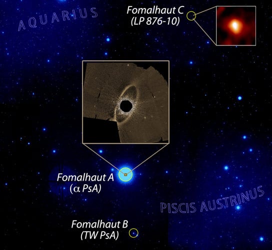 Herschel Finds Comet Belt around Fomalhaut C