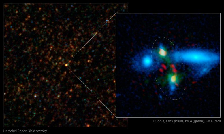 Herschel Views Merging Galaxies