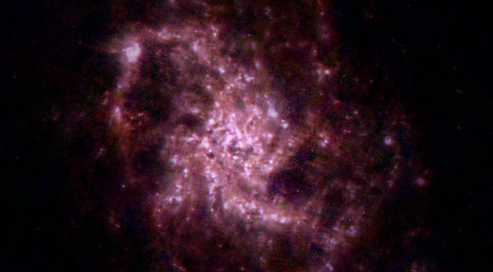 Herschel Views Spiral Galaxy M33