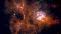 Herschel Views Star Factory NGC 7538