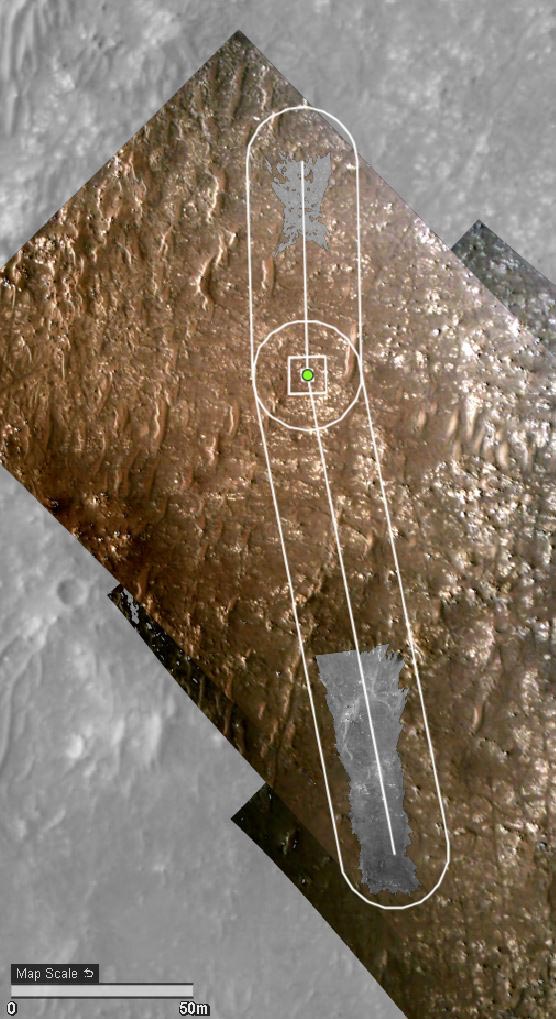 HiRISE View of Ingenuity's Fourth Flight Path