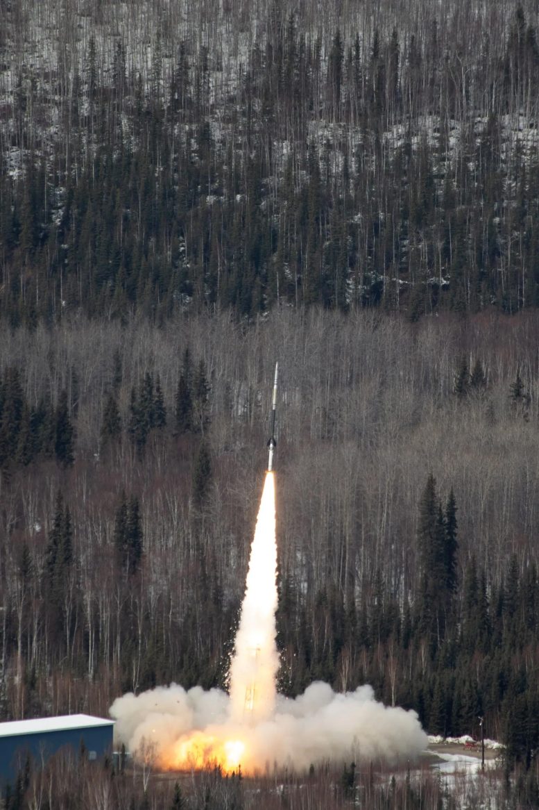 High-Resolution Coronal Imager Launches Aboard a Black Brant IX Sounding Rocket
