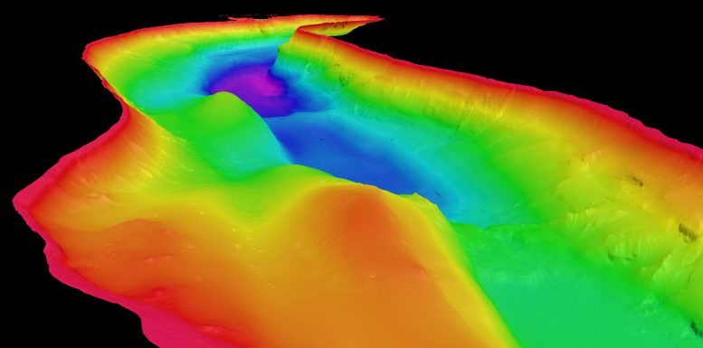 High Resolution Mapping of Lake St Clair, Tasmania, Viewed From North