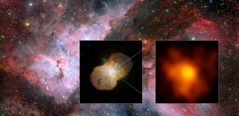 Highest Resolution Image of Eta Carinae